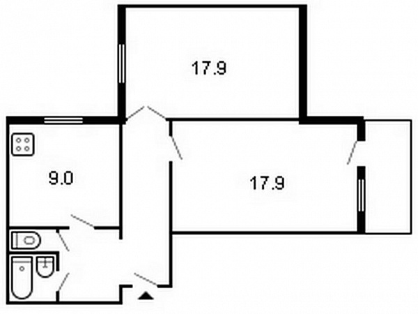 2-к квартира, 66 м2, Минск, , Продан 2-к квартира, 66 м2, Минск, , Продан