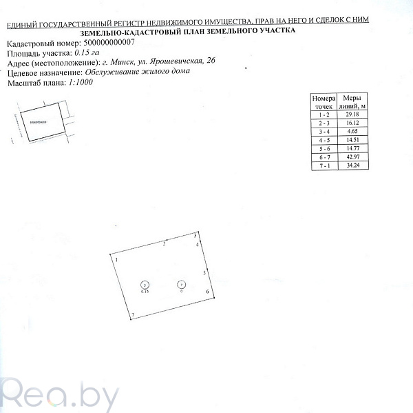 Участок, 15 соток, Центральный р-н, Минск
