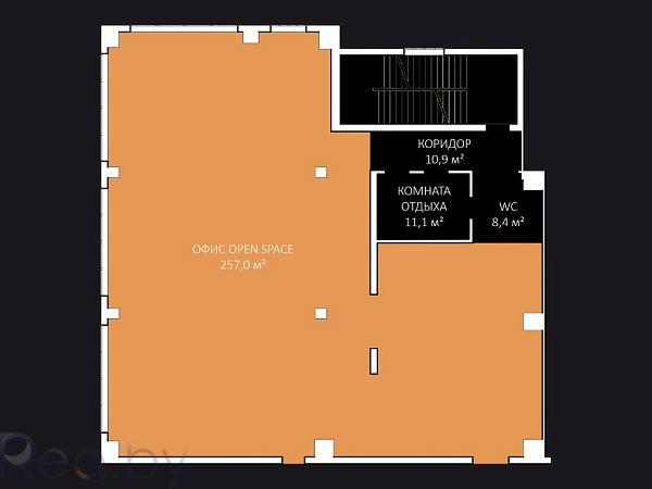 Торговые помещения 274 кв.м., Брест район,  В продаже