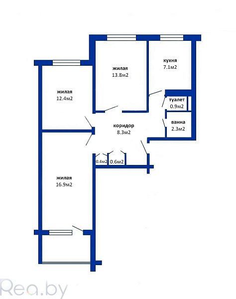 3-к квартира - Минск, Московский район,  Продан