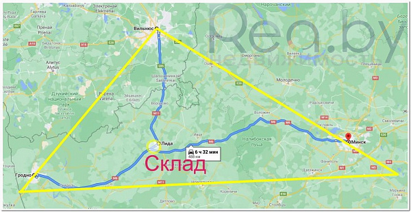 Склад 1307 кв.м., Лида, Лидский район, Сдается в аренду Склад 1307 кв.м., Лида, Лидский район, Сдается в аренду