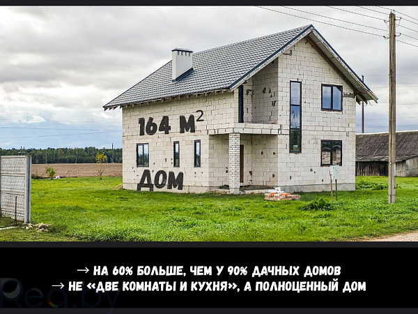 Загородная недвижимость, 164 кв.м., Жабинковский р-н, деревня Замошаны